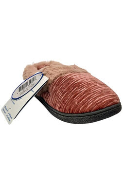 Floopi Women’s Ruby Ruched Clogs Slippers Pink - Medium